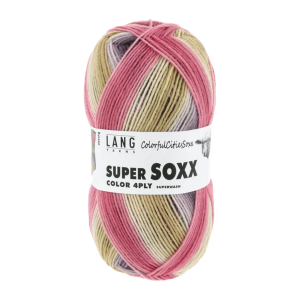 Lang Yarns Super Soxx Color 4-ply